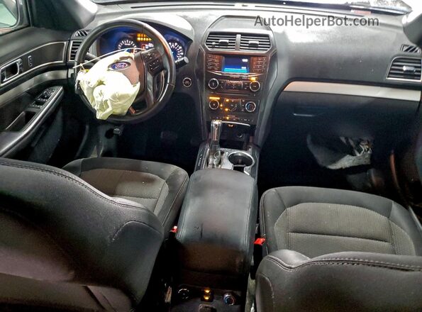 1FM5K8D85GGC93986 2016 FORD EXPLORER White წინა პანელის ხედი
