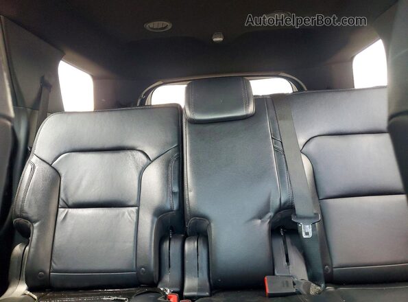 1FM5K8D85HGA42046 2017 FORD EXPLORER Black უკანა სავარძლების ხედი