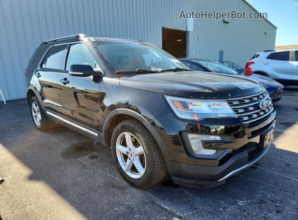 1FM5K8D85HGC60648 2017 FORD EXPLORER Black Առջևի աջ