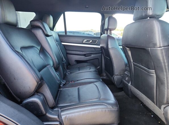 1FM5K8D85HGC60648 2017 FORD EXPLORER Black Սալոնի հետևի տեսք