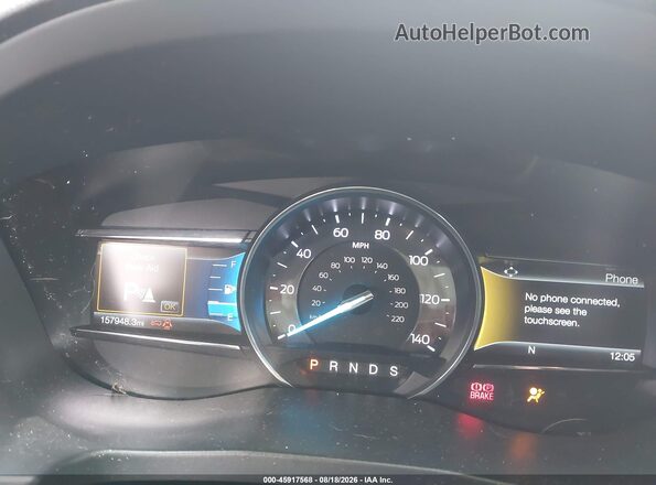 1FM5K8D85JGA62156 2018 FORD EXPLORER Белый Вид задних сидений