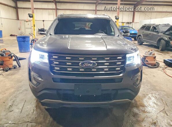 1FM5K8D86GGA22046 2016 FORD EXPLORER Серый Вид спереди