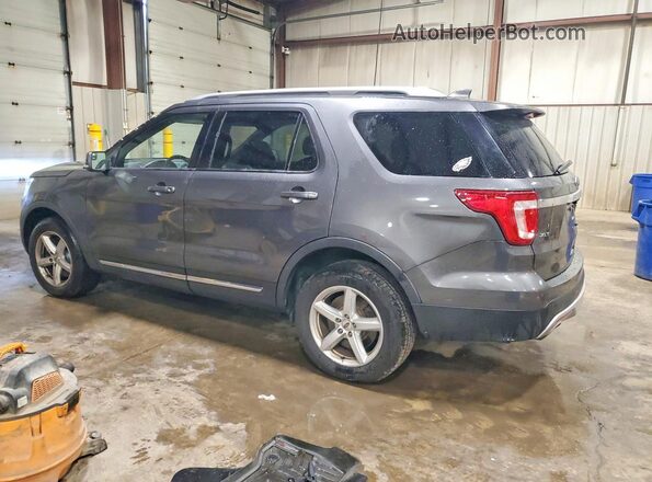 1FM5K8D86GGA22046 2016 FORD EXPLORER Серый Задняя левая четверть