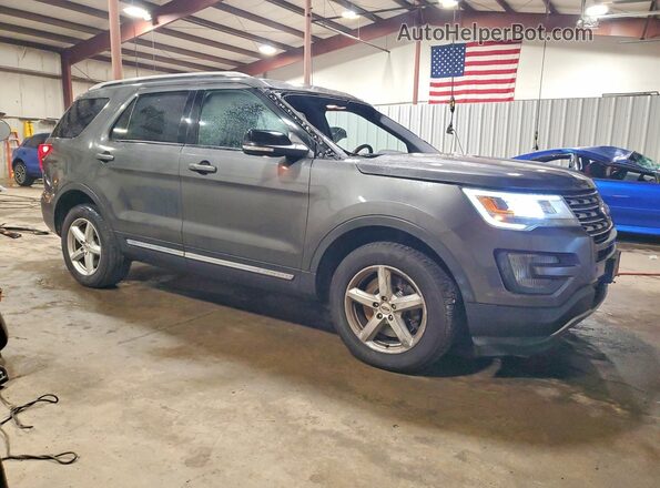 1FM5K8D86GGA22046 2016 FORD EXPLORER Серый Передняя правая четверть