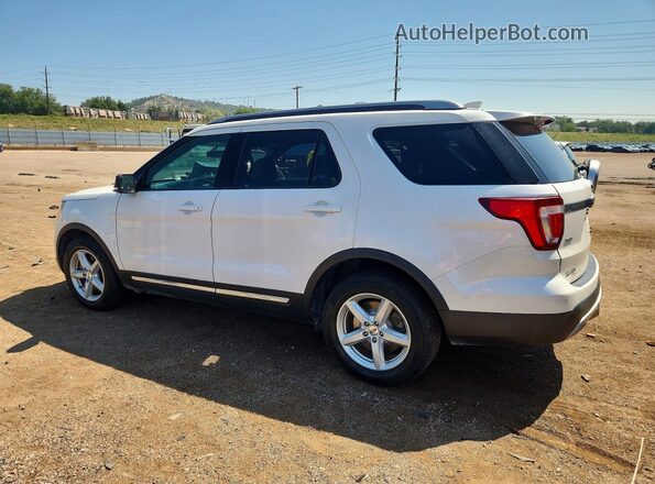 1FM5K8D86GGC33912 2016 FORD EXPLORER Белый Задняя левая четверть