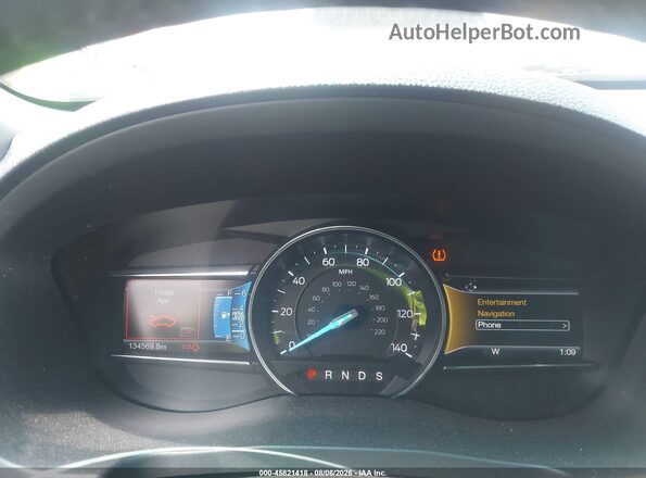 1FM5K8D86GGC56039 2016 FORD EXPLORER Black Widok tylnych siedzeń