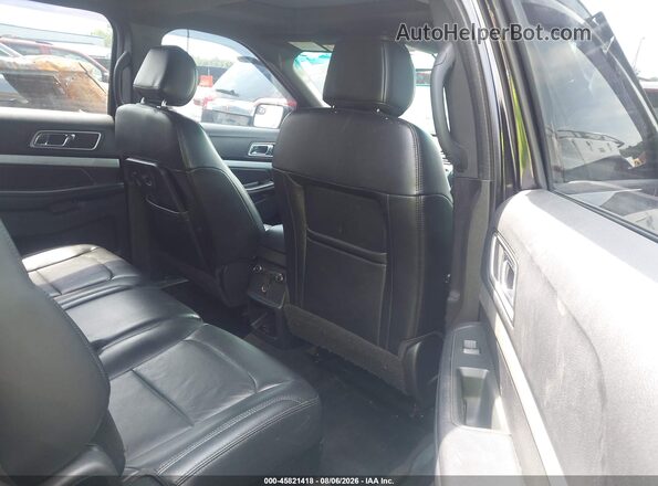 1FM5K8D86GGC56039 2016 FORD EXPLORER Black Widok naklejki z numerem VIN