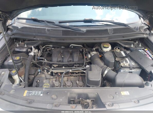 1FM5K8D86GGC56039 2016 FORD EXPLORER Black Widok z tyłu