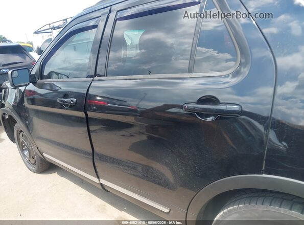 1FM5K8D86GGC56039 2016 FORD EXPLORER Black Widok wnętrza 360 stopni