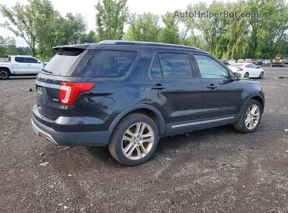 1FM5K8D86GGC80339 2016 FORD EXPLORER Black Передня права чверть