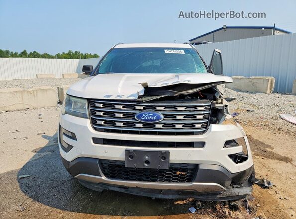 1FM5K8D86HGA57039 2017 FORD EXPLORER White Vista frontal