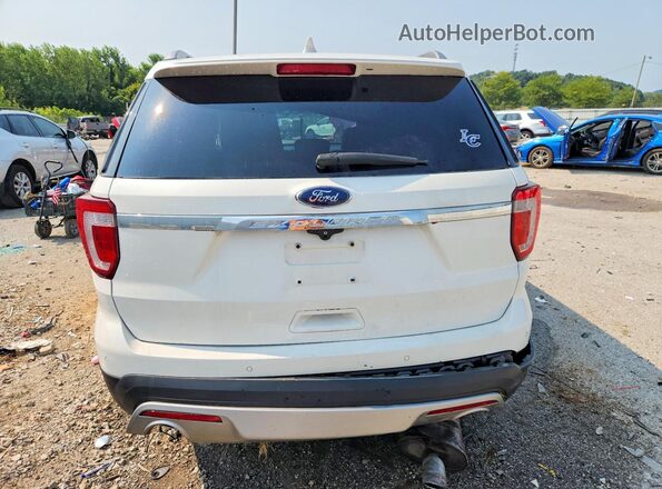 1FM5K8D86HGA57039 2017 FORD EXPLORER White Vista trasera