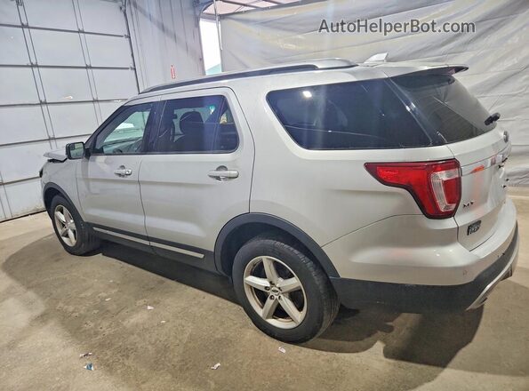1FM5K8D86HGC01737 2017 FORD EXPLORER Silver Задня ліва чверть