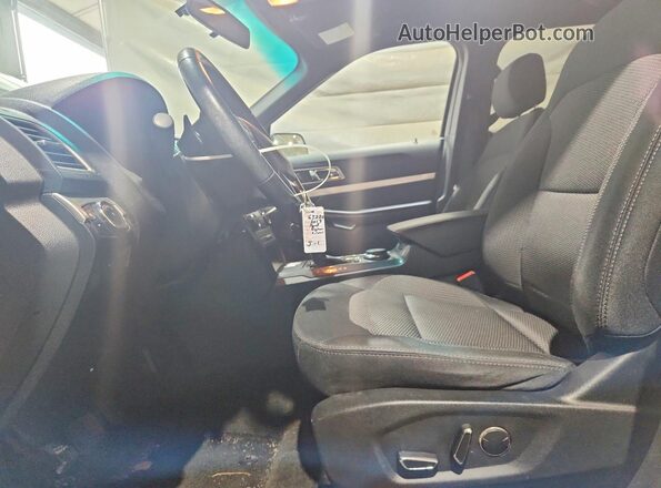 1FM5K8D86HGC01737 2017 FORD EXPLORER Silver Вид салону спереду