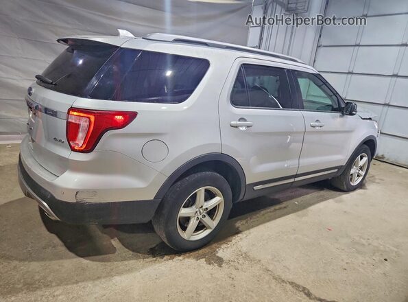 1FM5K8D86HGC01737 2017 FORD EXPLORER Silver Задня права чверть