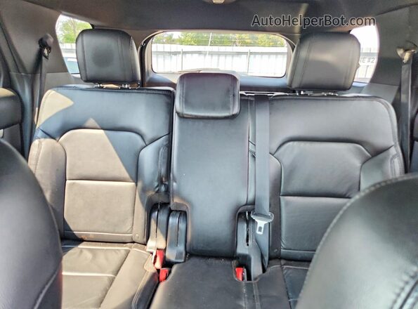 1FM5K8D86HGC72985 2017 FORD EXPLORER Blue Հետևի նստատեղերի տեսք