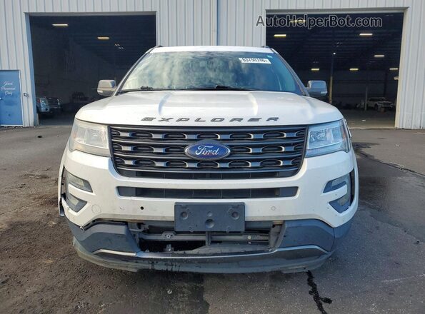 1FM5K8D86HGD47989 2017 FORD EXPLORER White Вид спереду