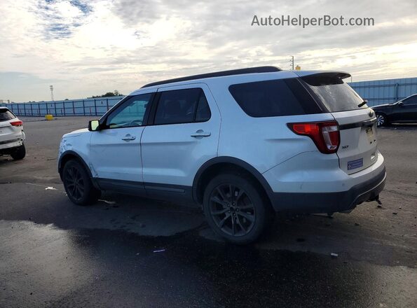 1FM5K8D86HGD47989 2017 FORD EXPLORER White Задня ліва чверть