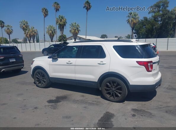 1FM5K8D86HGE12713 2017 FORD EXPLORER White Vista interior de 360 grados
