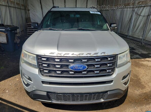 1FM5K8D86HGE30709 2017 FORD EXPLORER Gray Vista frontal