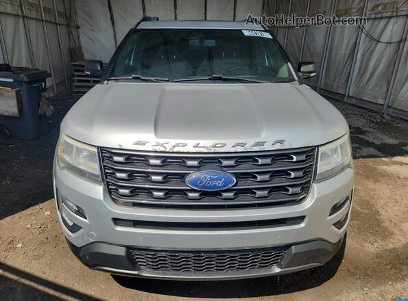 1FM5K8D86HGE30709 2017 FORD EXPLORER Gray Vista interior de 360 grados