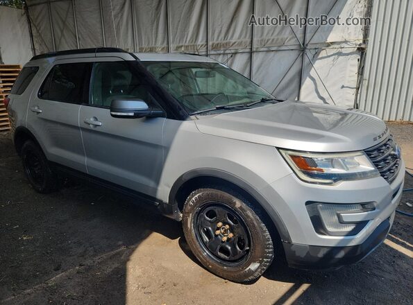1FM5K8D86HGE30709 2017 FORD EXPLORER Gray 