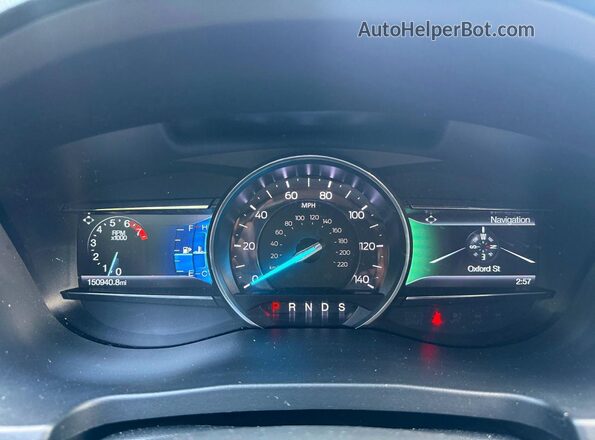 1FM5K8D86JGA10860 2018 FORD EXPLORER Black წინა პანელის ხედი
