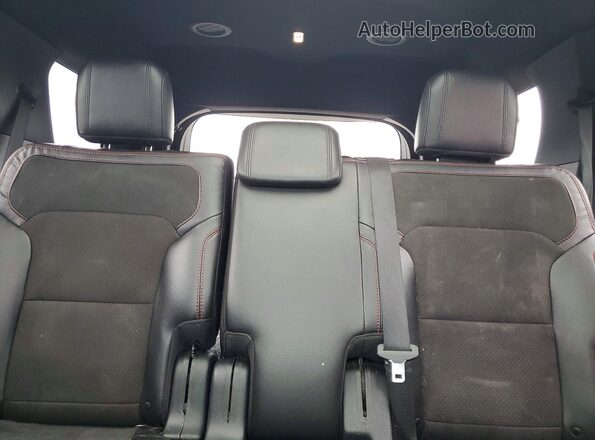 1FM5K8D86JGC39636 2018 FORD EXPLORER Серый Вид задних сидений