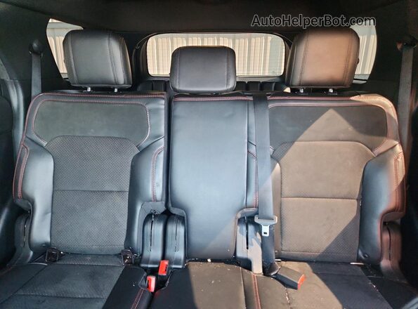 1FM5K8D86JGC51060 2018 FORD EXPLORER Синий Вид задних сидений