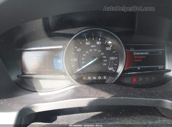 1FM5K8D86JGC60731 2018 FORD EXPLORER Red Widok tylnych siedzeń
