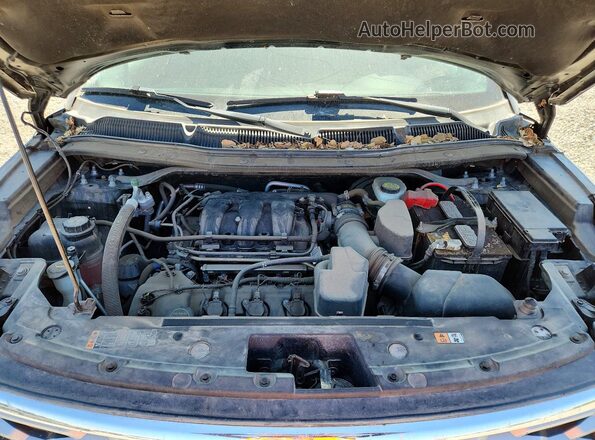 1FM5K8D86JGC66447 2018 FORD EXPLORER Черный Вид подкапотного пространства