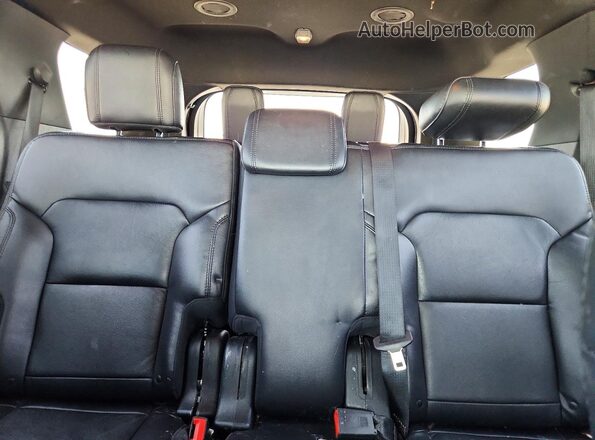 1FM5K8D86JGC66447 2018 FORD EXPLORER Черный Вид задних сидений
