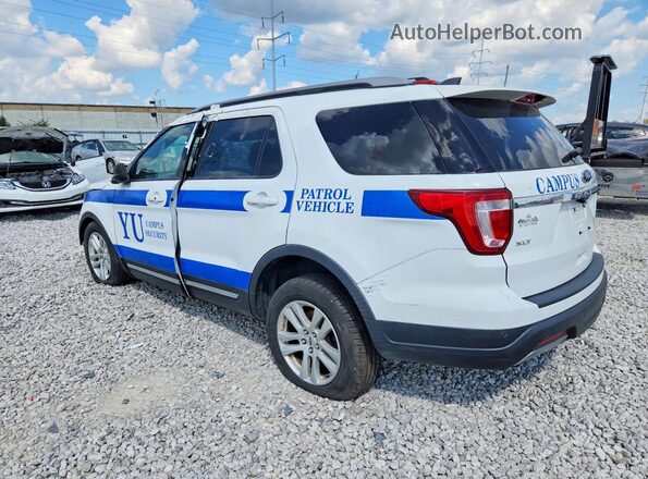 1FM5K8D86KGA26381 2019 FORD EXPLORER White უკანა მარცხენა