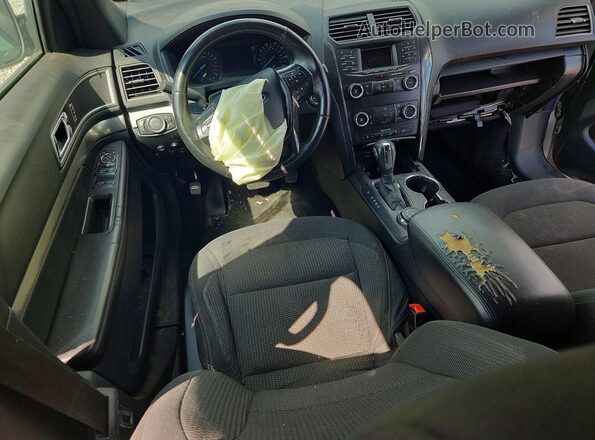 1FM5K8D86KGA26381 2019 FORD EXPLORER White წინა პანელის ხედი