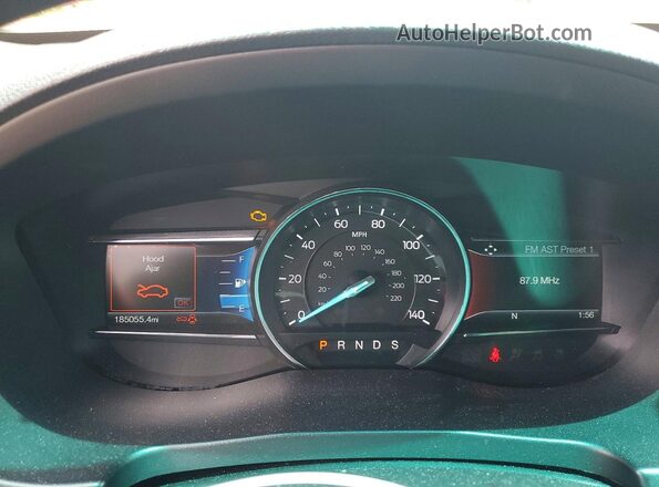 1FM5K8D87GGA69523 2016 FORD EXPLORER Black Սարքավորումների վահանակի տեսք