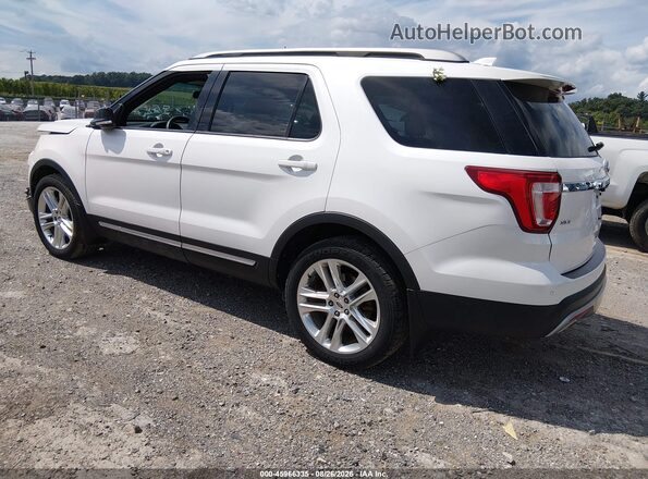 1FM5K8D87GGD35445 2016 FORD EXPLORER White Rear left