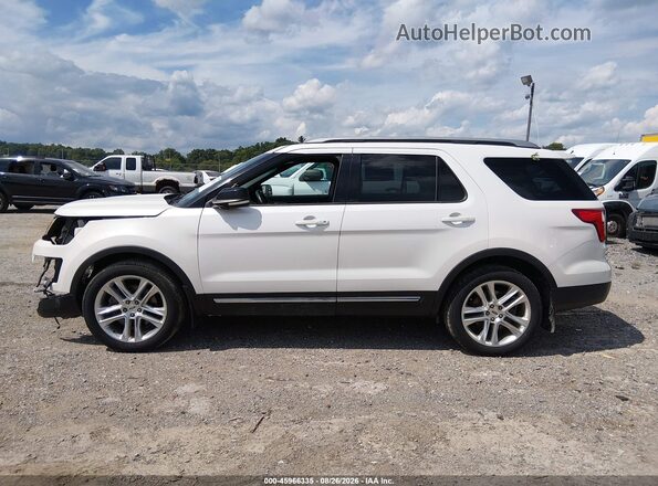 1FM5K8D87GGD35445 2016 FORD EXPLORER White 360 interior view