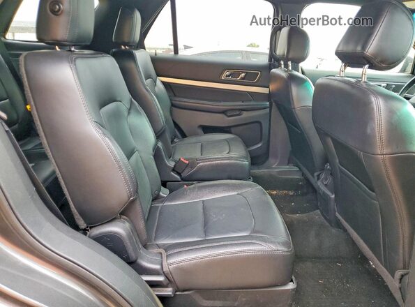 1FM5K8D87HGA33638 2017 FORD EXPLORER Gray Սալոնի հետևի տեսք