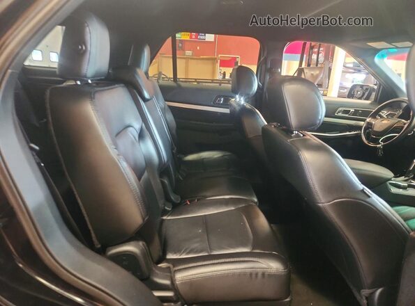 1FM5K8D87HGA83116 2017 FORD EXPLORER Black Սալոնի հետևի տեսք