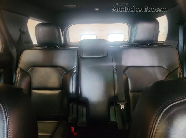 1FM5K8D87HGA83116 2017 FORD EXPLORER Black Հետևի նստատեղերի տեսք