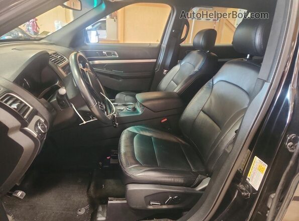 1FM5K8D87HGA83116 2017 FORD EXPLORER Black Սալոնի դիմացի տեսք