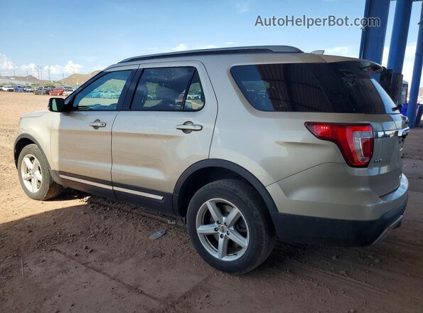 1FM5K8D87HGC47982 2017 FORD EXPLORER Beige უკანა მარცხენა