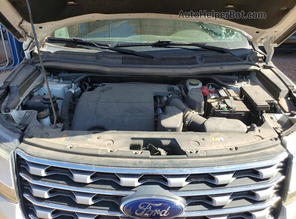 1FM5K8D87HGC47982 2017 FORD EXPLORER Beige უკანა სალონის ხედი