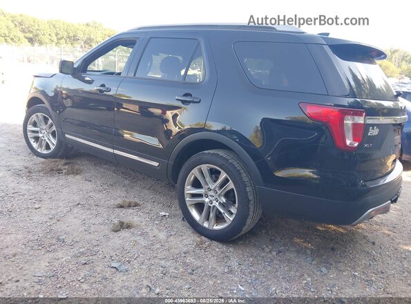 1FM5K8D87HGD41408 2017 FORD EXPLORER Black Trasero izquierdo