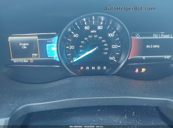 1FM5K8D87HGD41408 2017 FORD EXPLORER Black Vista de los asientos traseros