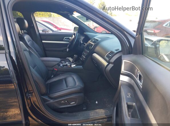 1FM5K8D87HGD41408 2017 FORD EXPLORER Black Vista interior delantera