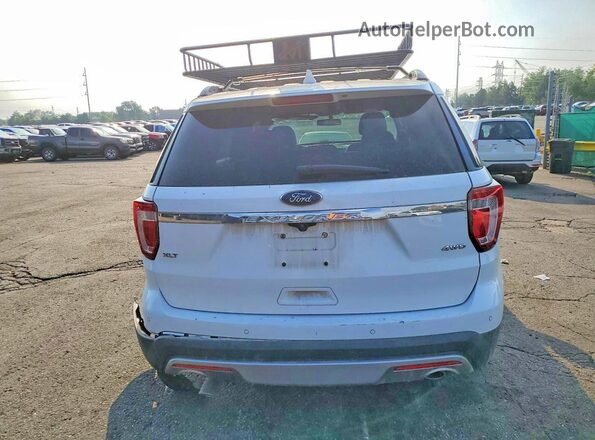 1FM5K8D87HGD88549 2017 FORD EXPLORER White Vista trasera