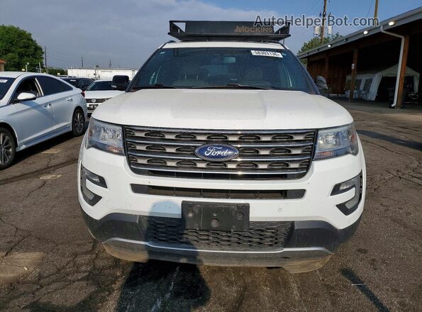 1FM5K8D87HGD88549 2017 FORD EXPLORER White Vista frontal