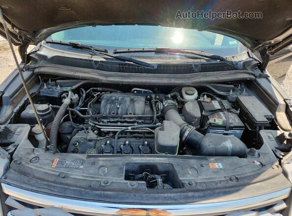 1FM5K8D87JGA80299 2018 FORD EXPLORER Серый Вид задней части салона