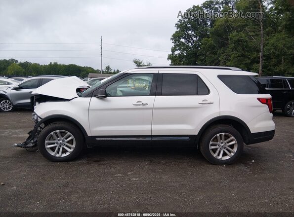 1FM5K8D87KGA85035 2019 FORD EXPLORER Белый Панорамный вид салона 360°